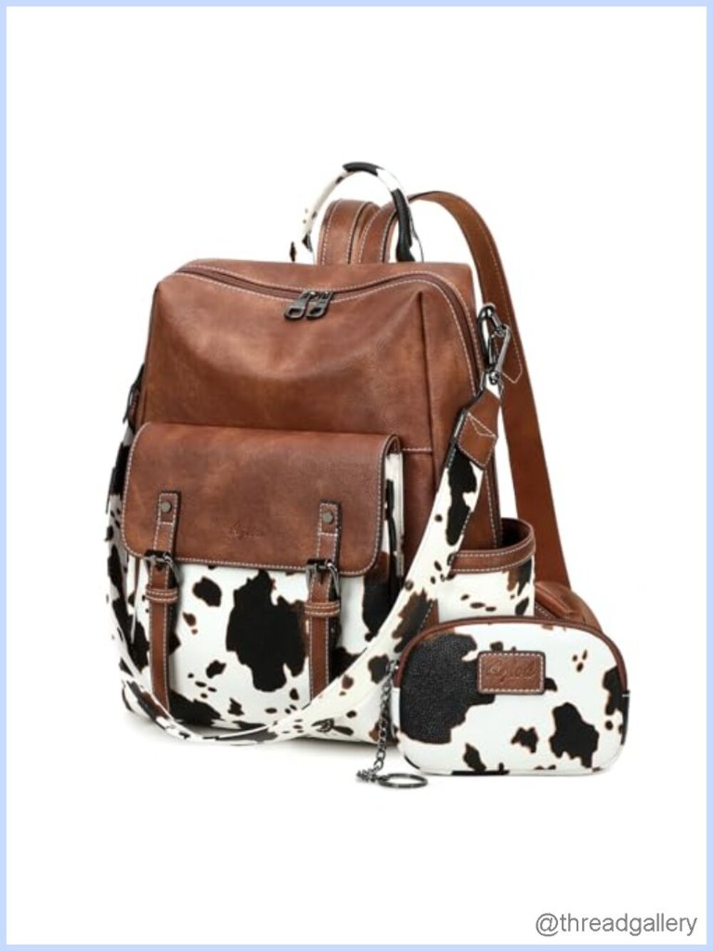 Faux Leather Backpack Purse for Women PU Leather Back Pack Designer Ladies